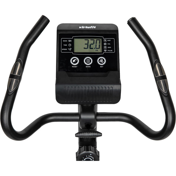 Ергометр VirtuFit Low Entry Bike 1.0: складаний велотренажер для дому та людей похилого віку, до 150 кг