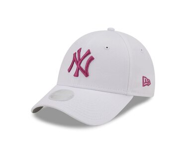 Кепка New Era New York Yankees MLB Diamond Era рожева жіноча, регульована 9Forty