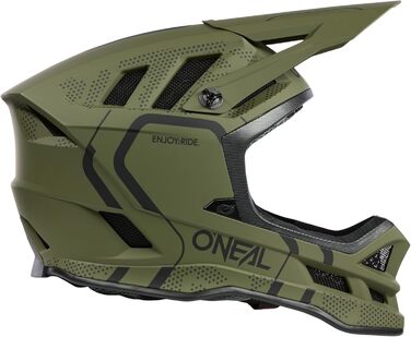 Шолом O'NEAL Blade Polyacrylite Hel Strike чорний/червоний, оливковий/чорний, розмір M