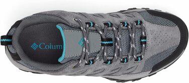 Жіночі трекінгові черевики Columbia Crestwood, сірі (Graphite x Pacific Rim), 38 EU