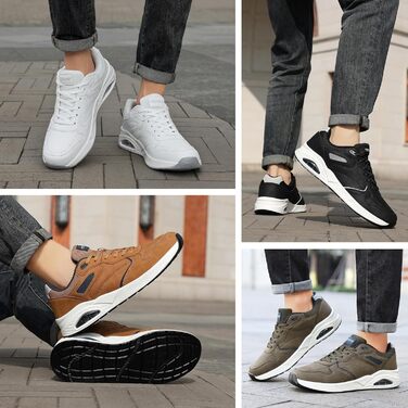 AX BOXING: Чоловічі кросівки/кеди. Легкі повсякденні, модні спортивні черевики з натуральної шкіри. Розміри 41-46 EU, колір коричневий. Розмір 45 EU