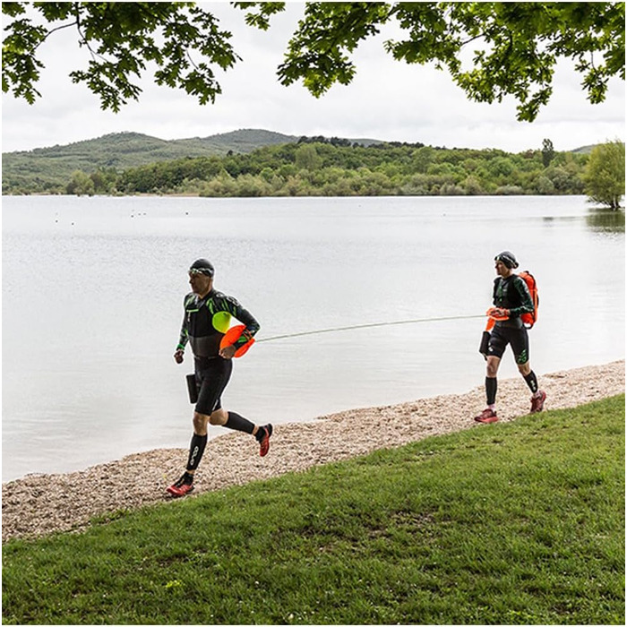 Падли для плавання ORCA Flexi Fit помаранчевого кольору, розмір S/M