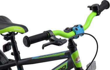 Дитячий велосипед BIKESTAR 16 дюймів для дівчаток і хлопчиків від 4-5 років, гірський велосипед, тестування без ризику