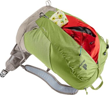 Рюкзак туристичний Deuter AC Lite 23 л (зелено-червоний)