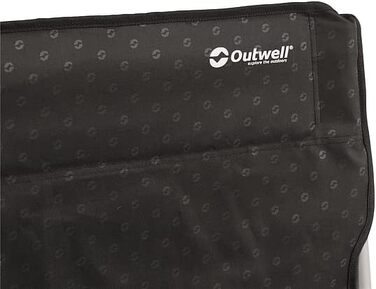 Крісло туристичне Outwell Goya, 100 кг, поліестер, чорний, 13x30x110 см