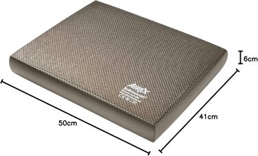 Балансувальна подушка Airex Balance Pad Elite 50x41x6 см, колір Lava, для фітнесу та реабілітації