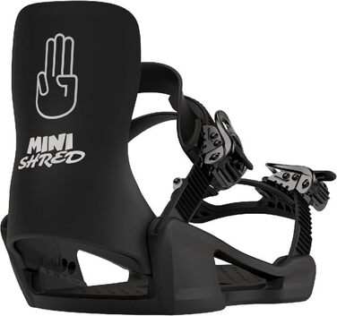 Дитячі сноубордичні кріплення Bataleon Minishred чорні XS (2324)