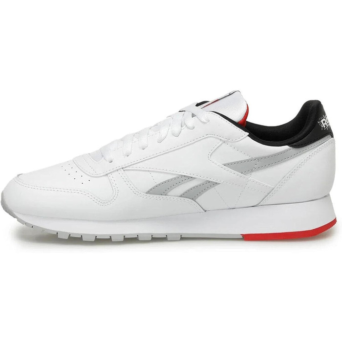 Кросівки Reebok Classic Leather Unisex, біло-чорно-червоні (36 EU)