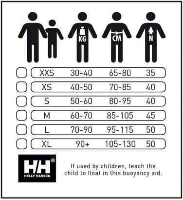 Жилет для плавання Helly Hansen Rider (L, Ebenholz)