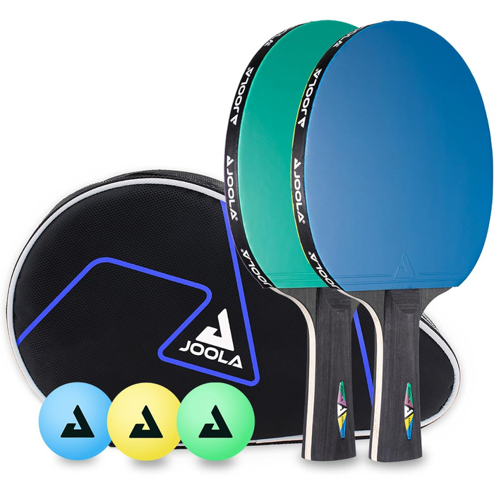 Набір для настільного тенісу JOOLA Colorato Duo та Black&White - ідеальний для сім'ї, початківців та професіоналів