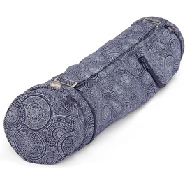 Сумка для йоги Bodhi ASANA з бавовни Maharaja Collection, для килимка та аксесуарів, різні розміри, з зовнішніми кишенями