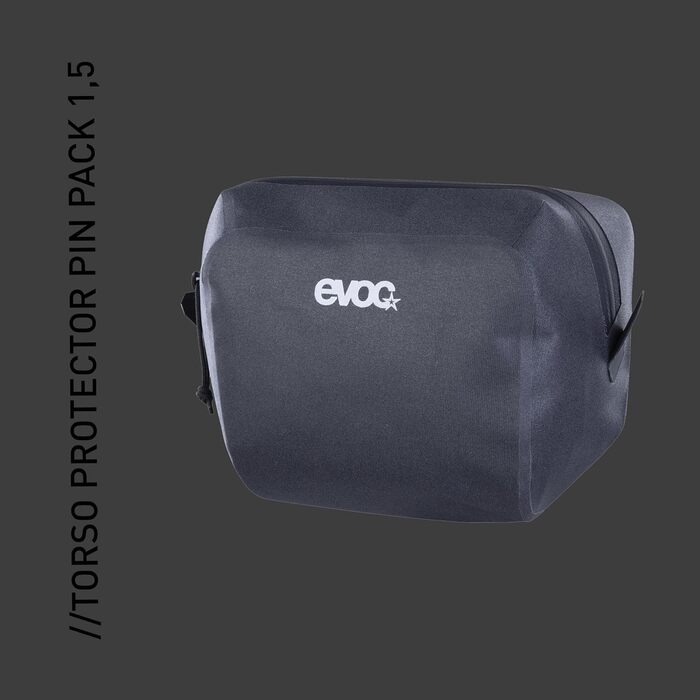 Захисний жилет EVOC TORSO з PIN PACK 1,5, спинний і грудний захист, нова технологія LITESHIELD FLEX, максимальна гнучкість