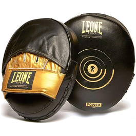 Боксерські рукавички LEONE 1947 Master Protection Power Line, унісекс, чорні, універсальний розмір