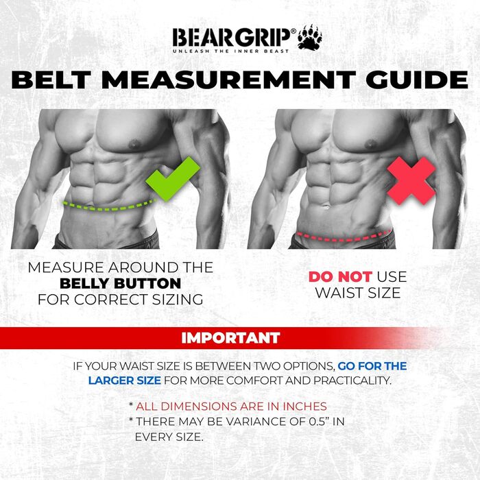 Пояс для важкої атлетики BEAR GRIP Elite, преміум, подвійна шкіра, чорний, розмір S