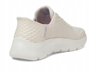 Жіночі спортивні кросівки Skechers, бежеві, текстильні, розмір 40