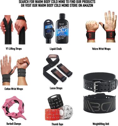 Ляскові ремені для підйому тягарів Warm Body Cold Mind з неопрену 3 мм/6 мм - випробувано на 350 кг - для силових тренувань, фітнесу, бодібілдингу, пауерліфтингу, кросфіту, тренажерного залу, присідання, тяги (Синій Basic)