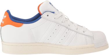 Кросівки Adidas ZX Flux Low - Білий, Оранжевий, Королівський Синій (42.5 EU, вузька колодка)