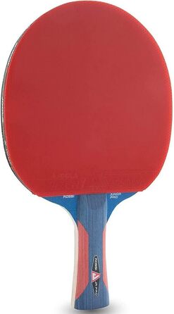 Дитяча тенісна ракетка JOOLA Rosskopf Junior Pro, ITTF, для змагань, 5 зірок, синьо-червона ручка, губка 1.8 мм