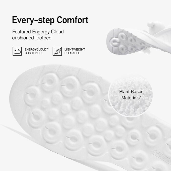 Жіночі кросівки ALEADER Energycloud для прогулянок, ходьби та легкого бігу – легкі сліпони, білий, рожевий, розмір 39 EU