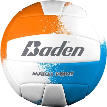 Набір для волейболу та бадмінтону Baden Champions, помаранчево-синій, нова модель