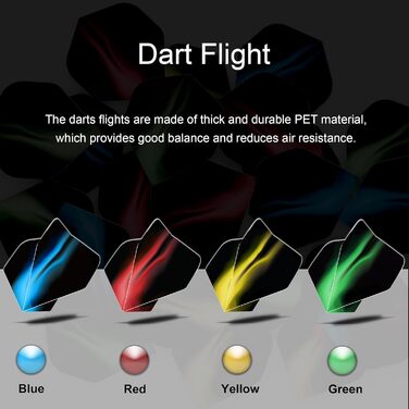 Набір сталевих дротиків Profi Steel 12 шт (24г) з металевими наконечниками та латунними стеблами + 24 пір'я, 20 ущільнювальних кілець, запасні стебла | Для бару, тренувань та турнірів