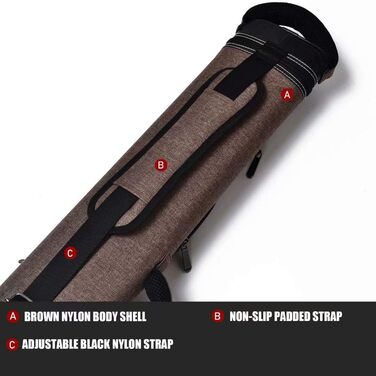 Чохол для більярдної кутії Collapsar, овальний, 2x4 см, різні кольори