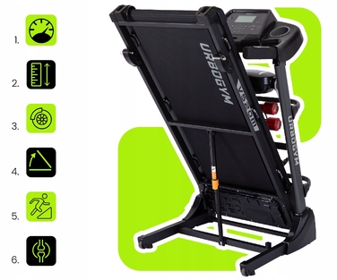 Електрична бігова доріжка Urbogym V520M (до 130 кг)