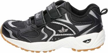 Дитячі спортивні кросівки Lico Bob V Multisport для залу (33 EU, чорний, сірий)