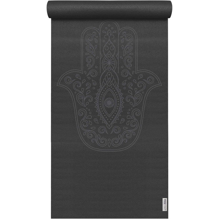 Килимок для йоги Yogistar Yogimat Basic Art Collection Hand of Fatima, антиковзкий, ПВХ