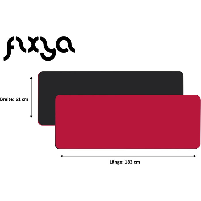 Преміум килимок для йоги та фітнесу FLXYA TPE 183x61x0,6 см, нековзкий, без фталатів, з ременем, для йоги, фітнесу, пілатесу, тренувань, 6 мм, синьо-баклажановий