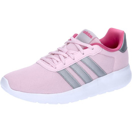 Дитячі кросівки Adidas Lite Racer 3.0 - унісекс, розмір 36 2/3 EU, колір: рожевий, сріблястий