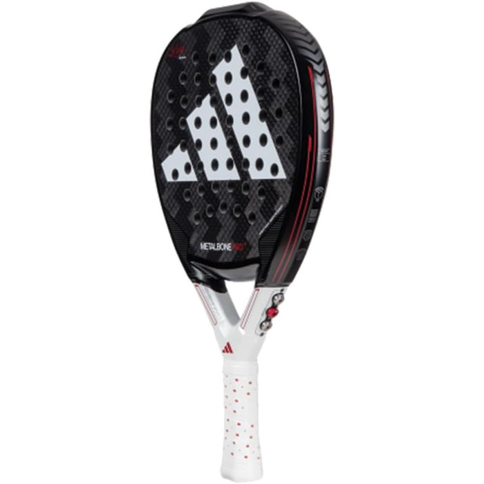 Ракетка для падел Adidas Metalbone HRD+ (Чорний/Червоний) - професійна, висока продуктивність