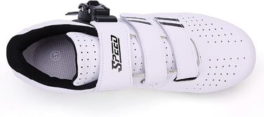 Велосипедні шкарпетки/взуття для жінок та чоловіків MTB, Radsport, Mountainbike, кросівки, дихаючі, Outdoor, велосипедні, Spin MTB (40 EU, білий)