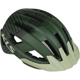 Велосипедний шолом KELLYS Daze KLS MTB, унісекс, регульований, M/L (55-58 см), військово-зелений