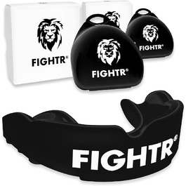 FIGHTR Преміум капа для боксу, MMA, муай-тай, хокею та єдиноборств, з гігієнічною коробкою, легке дихання та зручна посадка