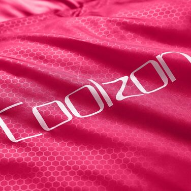 Сплячий мішок Coolzon для кемпінгу та відпочинку на природі, 3-4 сезони, дорослий, компактний (червоний)
