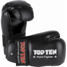 Рукавички для семіконтакту TOP Ten Point Fighter чорні, розмір M
