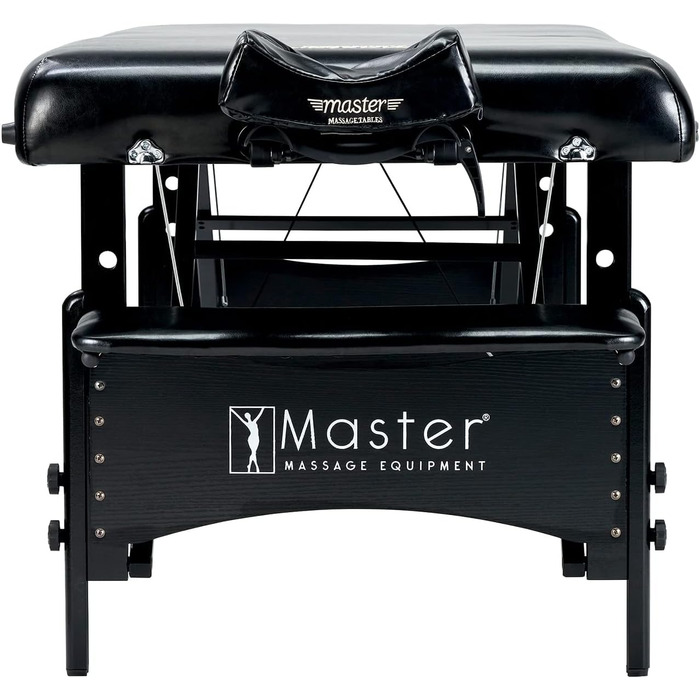 Масажний стіл Master Massage Galaxy, чорний, 80x200 см, мобільний, з підсвіткою