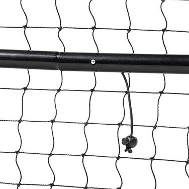 Портативна сітка для піклболу Franklin Sports 6,7 м з колесами та сумкою для транспортування, офіційний розмір, для вулиці