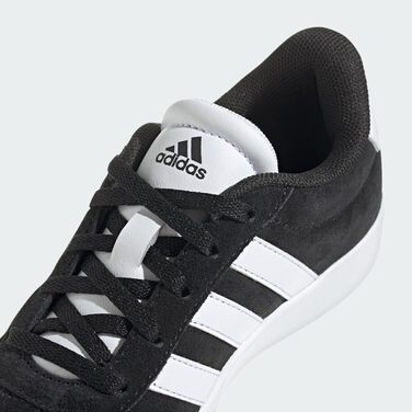 Дитячі фітнес-кеди Adidas VL Court 2.0 (30.5 EU, чорний/білий/чорний)