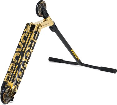 Самокат трюковий RAVEN Evolution Provox Gold 100мм для дітей та дорослих: PU+PP колеса, підшипники ABEC-7