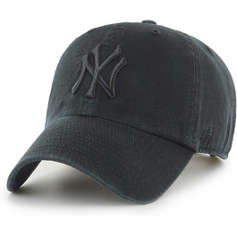 Кепка New Era MLB New York Yankees Clean Up, чорна, унісекс, регульована, оригінальна