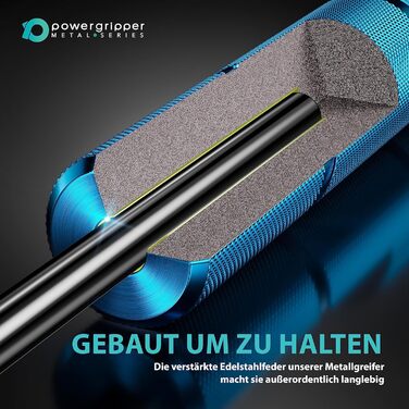 Металевий тренажер для кисті RPM Power PowerGripper, набір 3 шт. (50, 100, 150 фунтів) для тренування хвату, зап'ясть і передпліччя