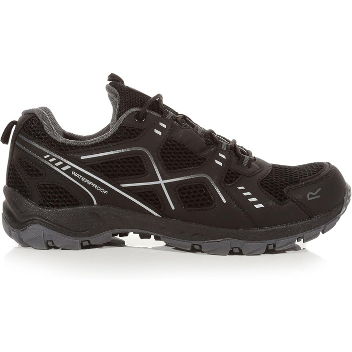 Чоловічі трекінгові черевики Regatta Vendeavour, водонепроникні, чорний граніт, 42 EU