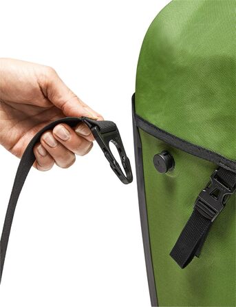Велосипедна сумка Vaude Aqua Back Pro Single 24 л, водонепроникна, для багажника, зелена, Німеччина