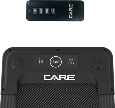 Біговий тренажер CARE FITNESS Jog 8: швидкість до 8 км/год, 4 функції, пульт ДК, комфорт та тихий мотор