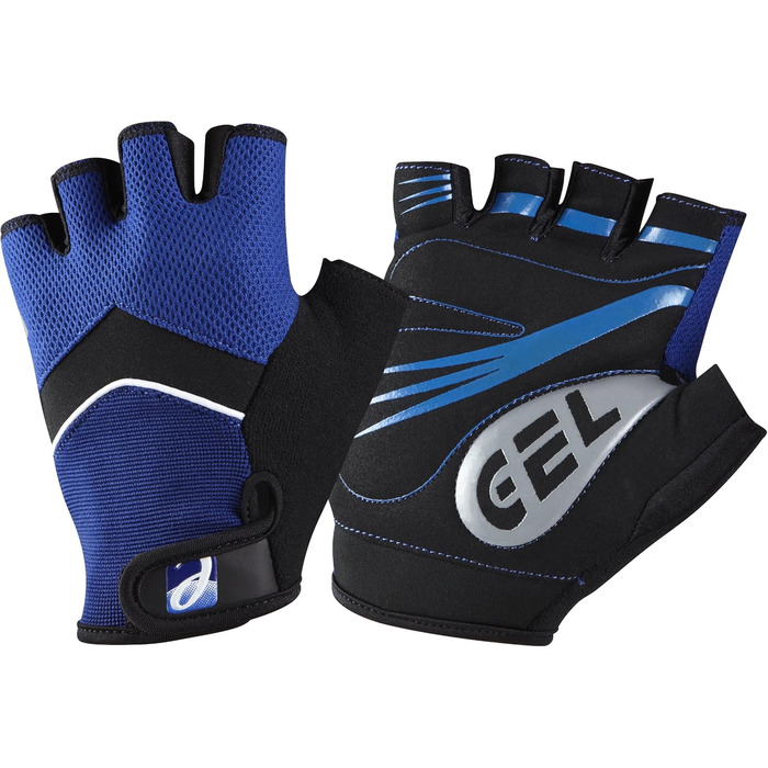 Чоловічі велоперчатки Road Racer з безпальцевим кроєм, блакитні (S)