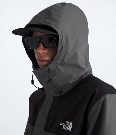 Чоловіча вітрівка The North Face Antora 2025 Smoked Pearl/TNF Black, розмір XL