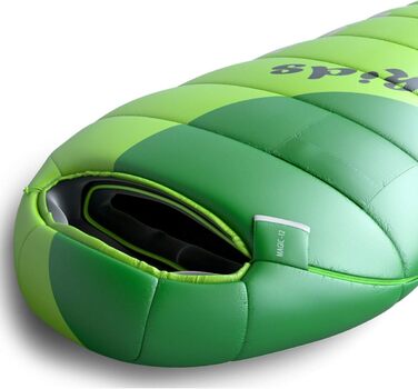 Дитячий спальний мішок Husky Magic grün - зростаючий, для дітей