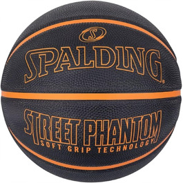 Баскетбольний м'яч Spalding Phantom 6 розмір, чорний, унісекс